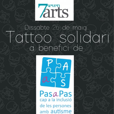Tattoo Solidarity for the benefit of Pas a pas.